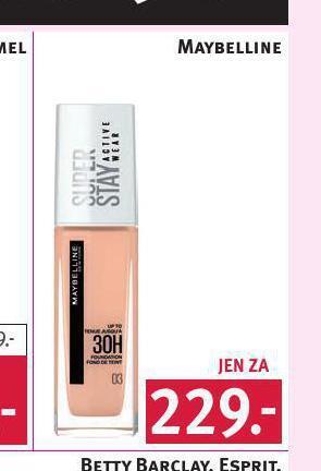 Rossmann Maybelline nabídka