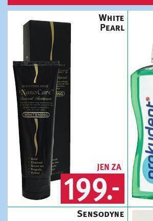 Rossmann White pearl zubní pasta nabídka