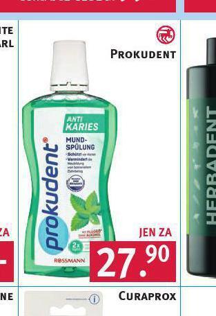 Rossmann Prokudent ústní voda nabídka