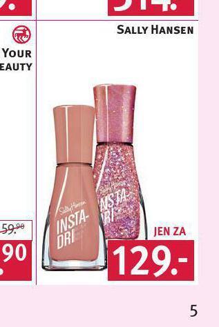 Rossmann Sally hansen nabídka