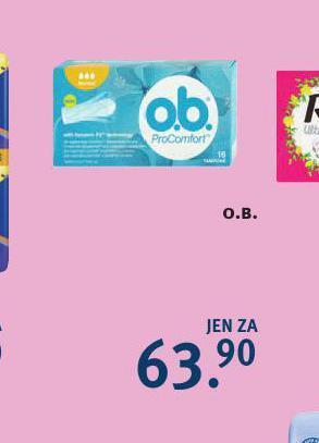 Rossmann O.b. tampony nabídka