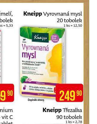 Teta Kneipp vyrovnaná mysl nabídka