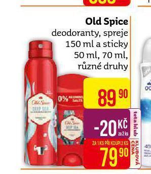 Teta Old spice deodorant nabídka