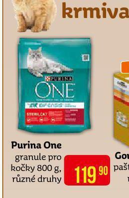 Teta Purina one granule pro kočky nabídka