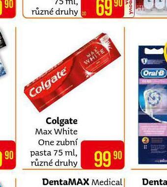 Teta Colgate max white zubní pasta nabídka