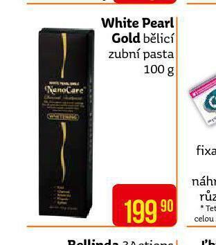 Teta White pearl gold bělicí zubní pasta nabídka