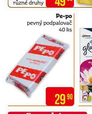 Teta Pe-po pevný podpalovač nabídka