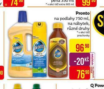 Teta Pronto na podlahy, na nábytek nabídka