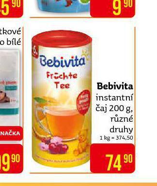 Teta Bebivita instantní čaj nabídka