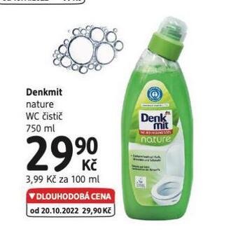 dm drogerie Denkmit nature wc čistič nabídka