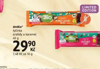 dm drogerie Dmbio tyčinka nabídka