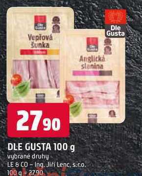Trefa Dle gusta 100 g nabídka