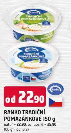 Trefa Ranko tradiční pomazánkové 150 g nabídka