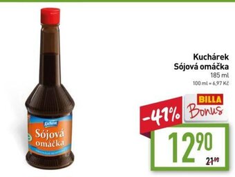 Billa Kuchárek Sójová omáčka 185ml nabídka