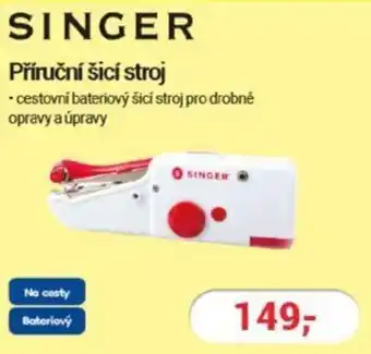 Planeo Elektro Singer Příruční šicí stroj nabídka