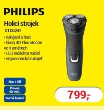 Planeo Elektro Philips Holicí strojek S1133/41 nabídka