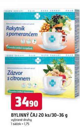 Trefa Bylinný čaj 20 ks/30-36 g nabídka