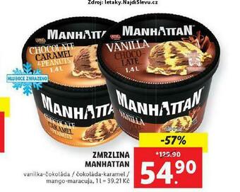 Lidl Zmrzlina manhattan nabídka