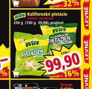 Kalifornské pistácie
