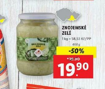 Lidl Znojemské zelí nabídka