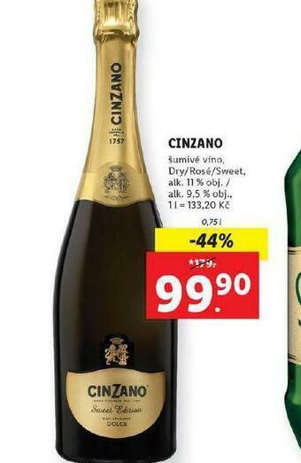 Lidl Cinzano nabídka