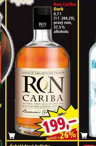 Norma Ron cariba dark nabídka