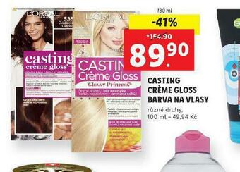Lidl Casting creme gloss barva na vlasy nabídka