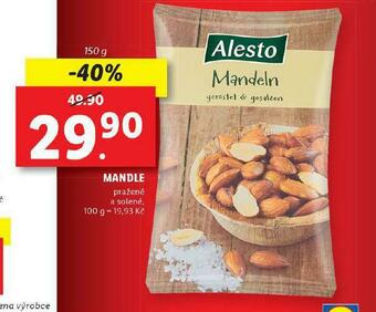 Lidl Mandle nabídka