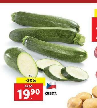 Lidl Cuketa nabídka