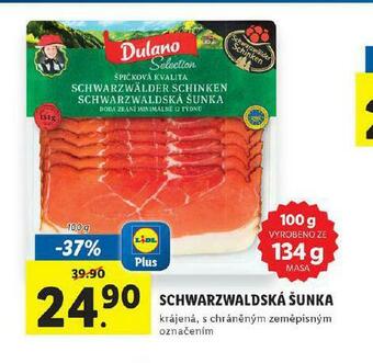 Lidl Schwarzwaldská šunka nabídka