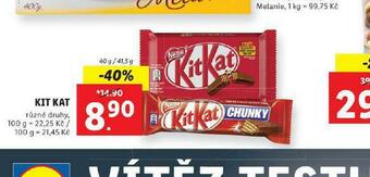 Lidl Kit kat nabídka