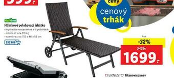 Lidl Hliníkové polohovací lehátko nabídka
