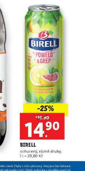 Lidl Birell ochucdený nabídka