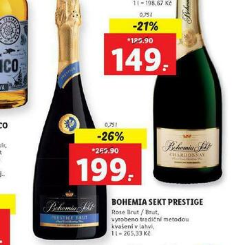 Lidl Bohemia sekt prestige nabídka