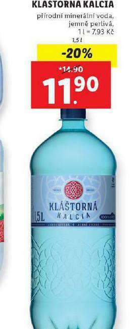 Lidl Kláštorná kalcia nabídka