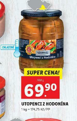 Lidl Utopenci z hodonína nabídka
