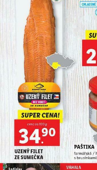 Lidl Uzený filet ze sumečka nabídka