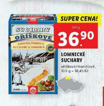 Lidl Lomnické suchary nabídka