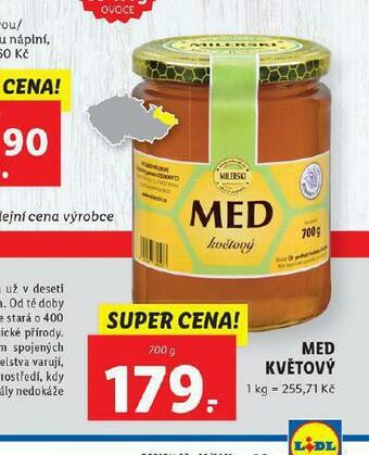 Lidl Med květový nabídka