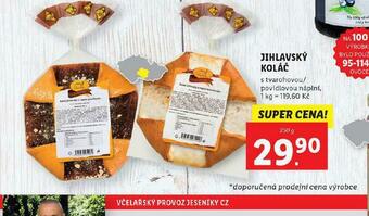 Lidl Jihlavský koláč nabídka