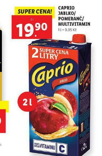 Lidl Caprio nabídka