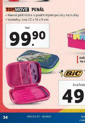 Lidl Penál nabídka