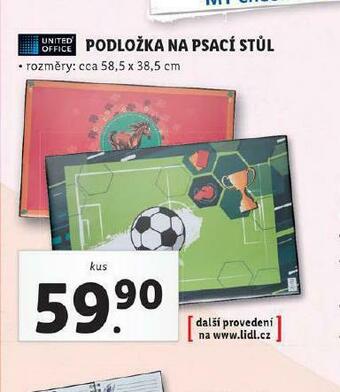 Lidl Podložka na psací stůl nabídka