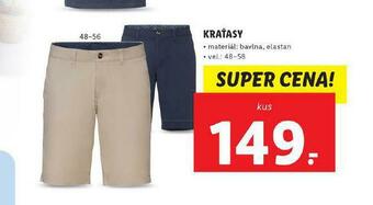 Lidl Kraťasy nabídka