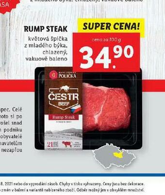 Lidl Rump steak nabídka