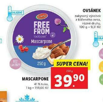 Lidl Mascarpone nabídka