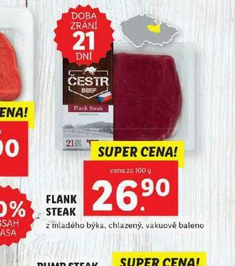 Lidl Flank steak nabídka