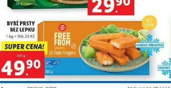 Lidl Rybí prsty bez lepku nabídka