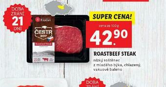 Roast beef steak