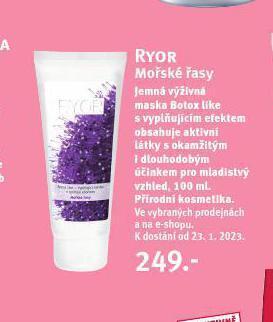 Rossmann Ryor mořské řasy nabídka